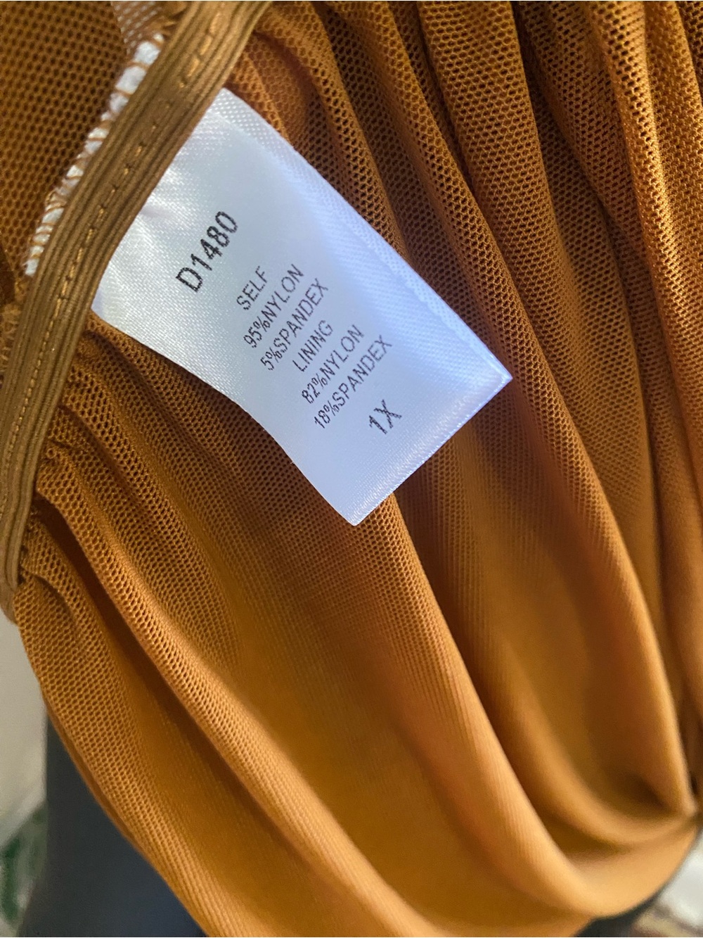 Fashion Nova Free Bird Tan Brown Sheer Long Sleeve Ruched Midi Dress NWTs - Picture 13 of 14
